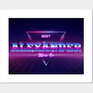 Best Alexander Name Posters and Art